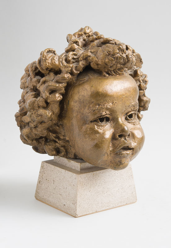 Appraisal: ATTRIBUTED TO JACOB EPSTEIN - IAN OSSIAN Bronze conceived in