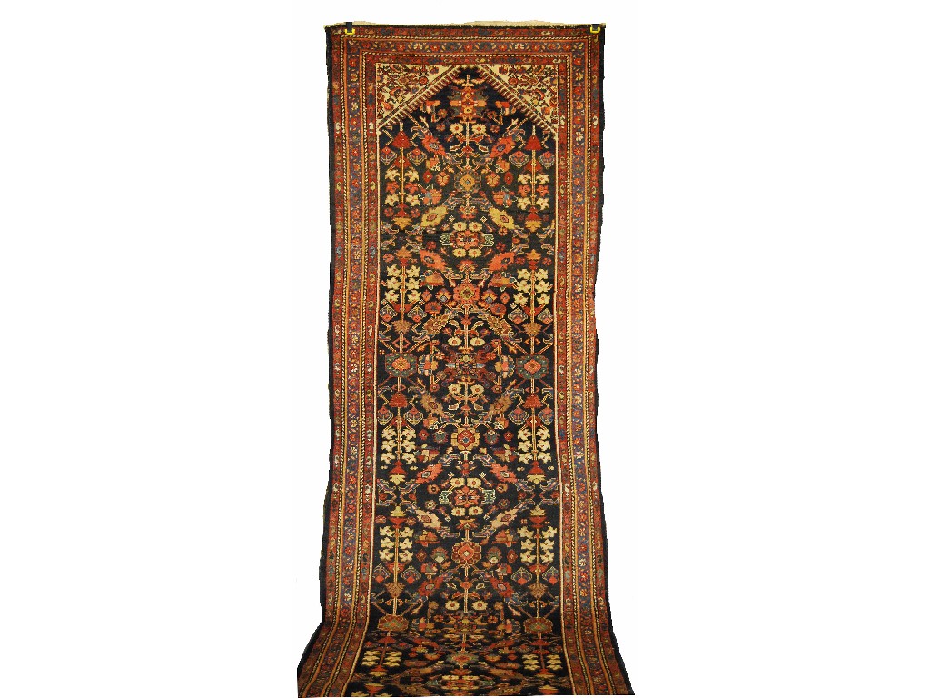 Appraisal: Persian Hamadan Malaya runner circa