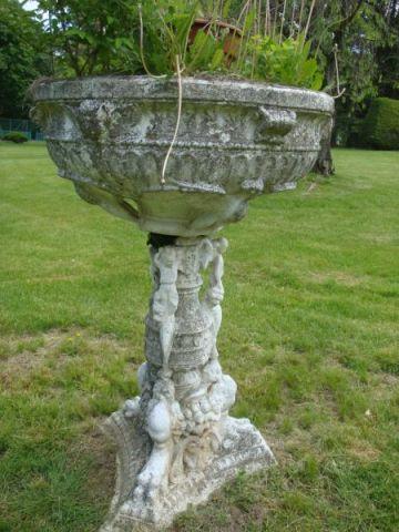 Appraisal: Concrete Fountain From a Westchester estate Dimensions x high