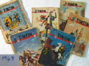 Appraisal: A quantity of TINTIN comics issues - inclusive