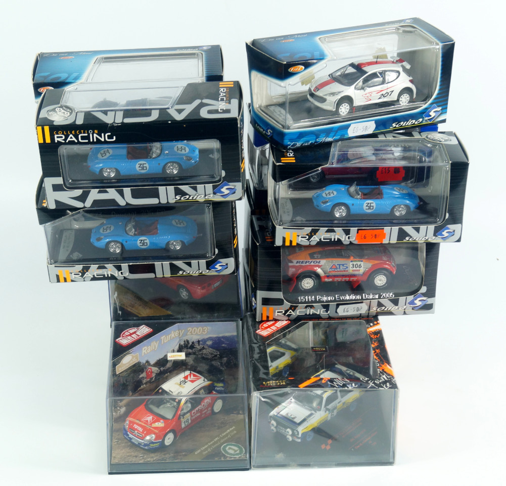 Appraisal: Solido and Vitesse scale diecast including Citroen Xsara WRC driven