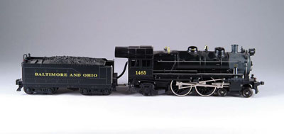 Appraisal: MODERN LIONEL loco and BALTIMORE OHIO Tender CONDITION Very good