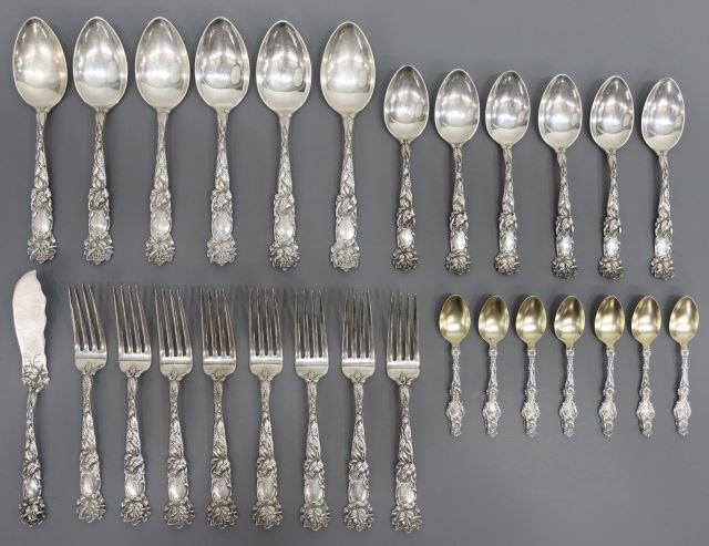 Appraisal: lot of American sterling silver flatware Alvin Manufacturing Company in