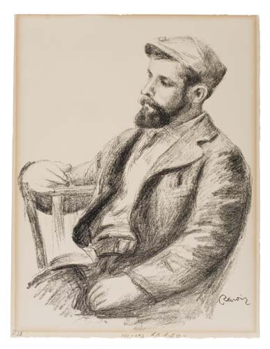 Appraisal: PIERRE-AUGUSTE RENOIR Louis Valtat Lithograph x mm x inches full