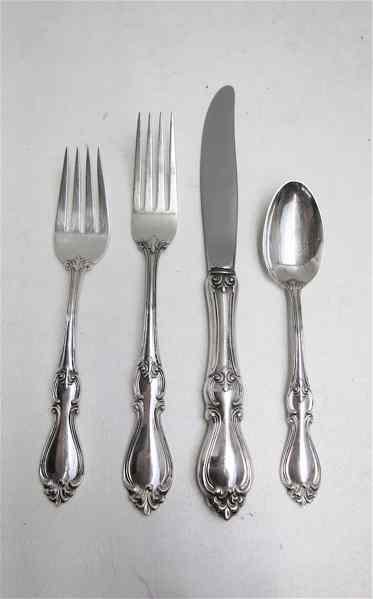 Appraisal: PIECE TOWLE STERLING FLATWARE SET plus storage chest Service for