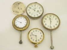 Appraisal: car clocks This lot sold on September for