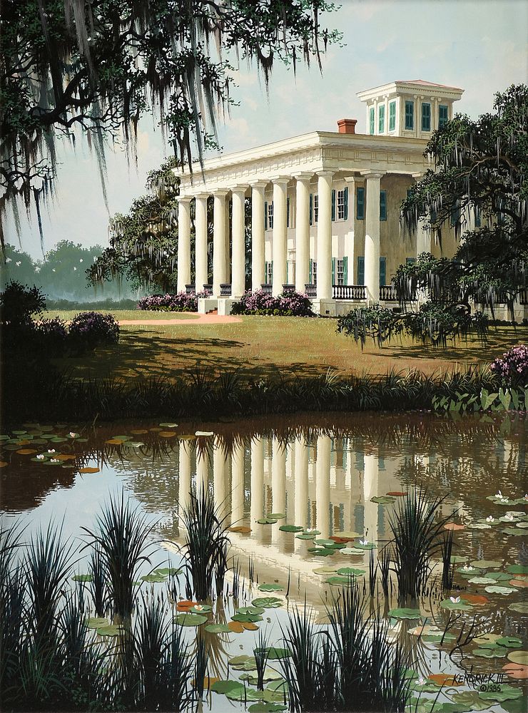 Appraisal: JAMES L KENDRICK III American Louisiana - A PAINTING Greenwood