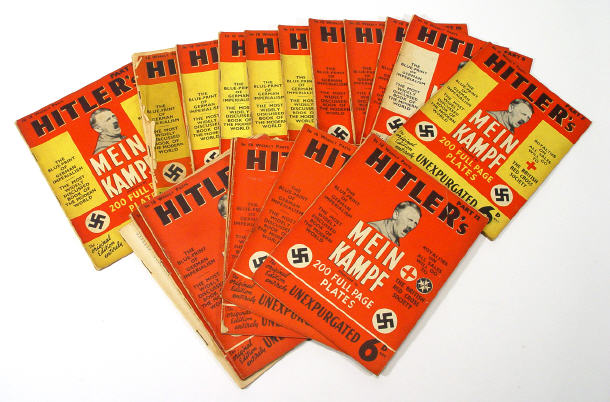 Appraisal: Complete set of Hitlers Mein Kampf magazines with illustrated plates