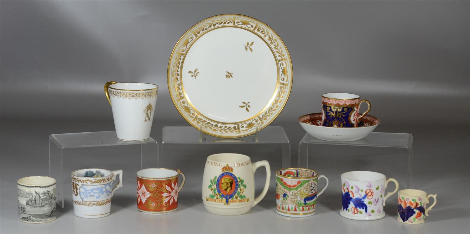 Appraisal: pieces of English and Continental pottery and porcelain to include