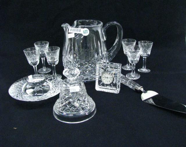 Appraisal: Group of Eleven Waterford Crystal Items including Six liqueur stems