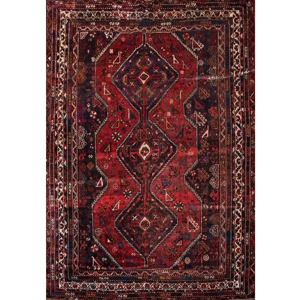 Appraisal: Q'ashqa'i Rug Southwest Persia second half of the th century