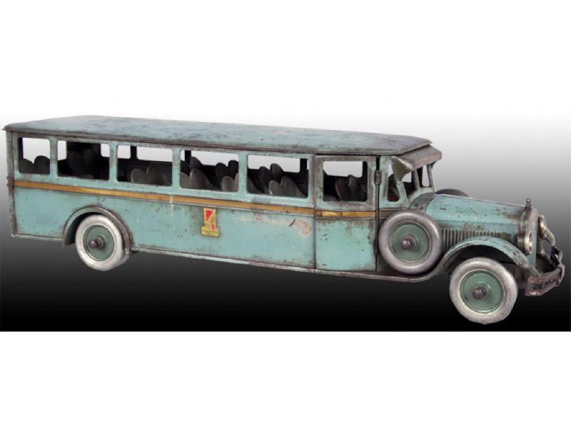 Appraisal: Pressed Steel Buddy L Bus Toy Description '' L Circa