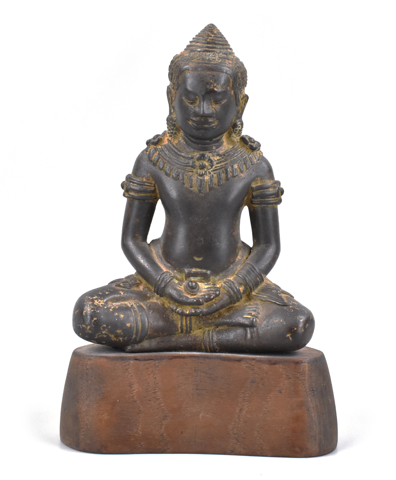 Appraisal: A Burmese bronze cast of a Buddha dating from the