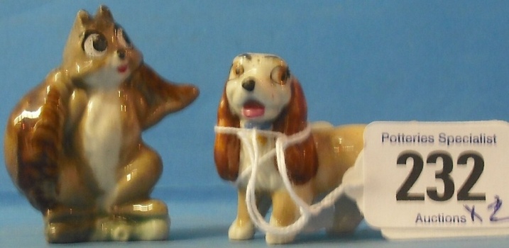 Appraisal: Wade First Issue WhimsiesThe Girl Squirrel And Lady