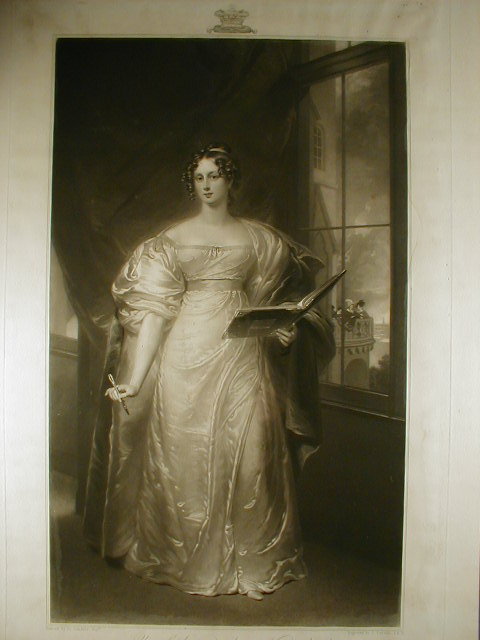 Appraisal: After G Sanders Elizabeth Duchess of Rutland engraving