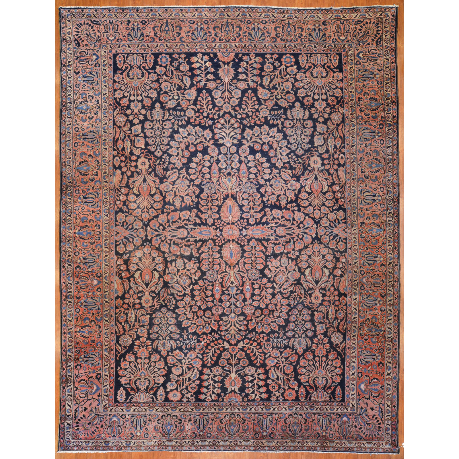 Appraisal: ANTIQUE LILIHAN CARPET PERSIA X First quarter- th century hand-knotted