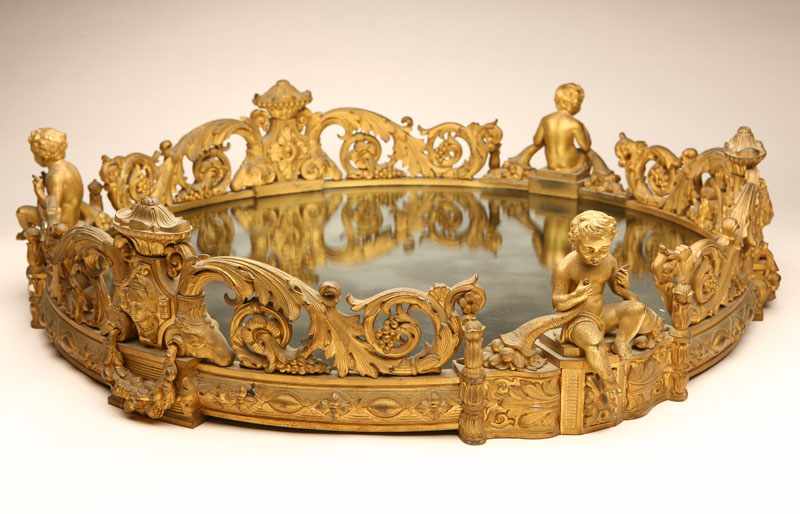 Appraisal: A Napoleon III ormolu surtout de table Mid- th century