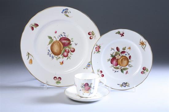 Appraisal: -PIECE ROYAL WORCESTER BONE CHINA DINNER SERVICE Delecta pattern Including