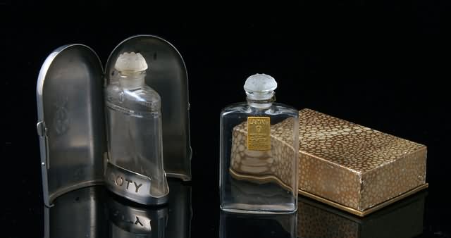 Appraisal: Circa 's after designs by Rne Lalique in original boxes