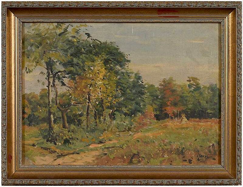 Appraisal: Gilbert Gaul New York Tennessee New Jersey - Autumn Landscape