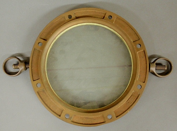 Appraisal: - Brass porthole signed Lostand dia -