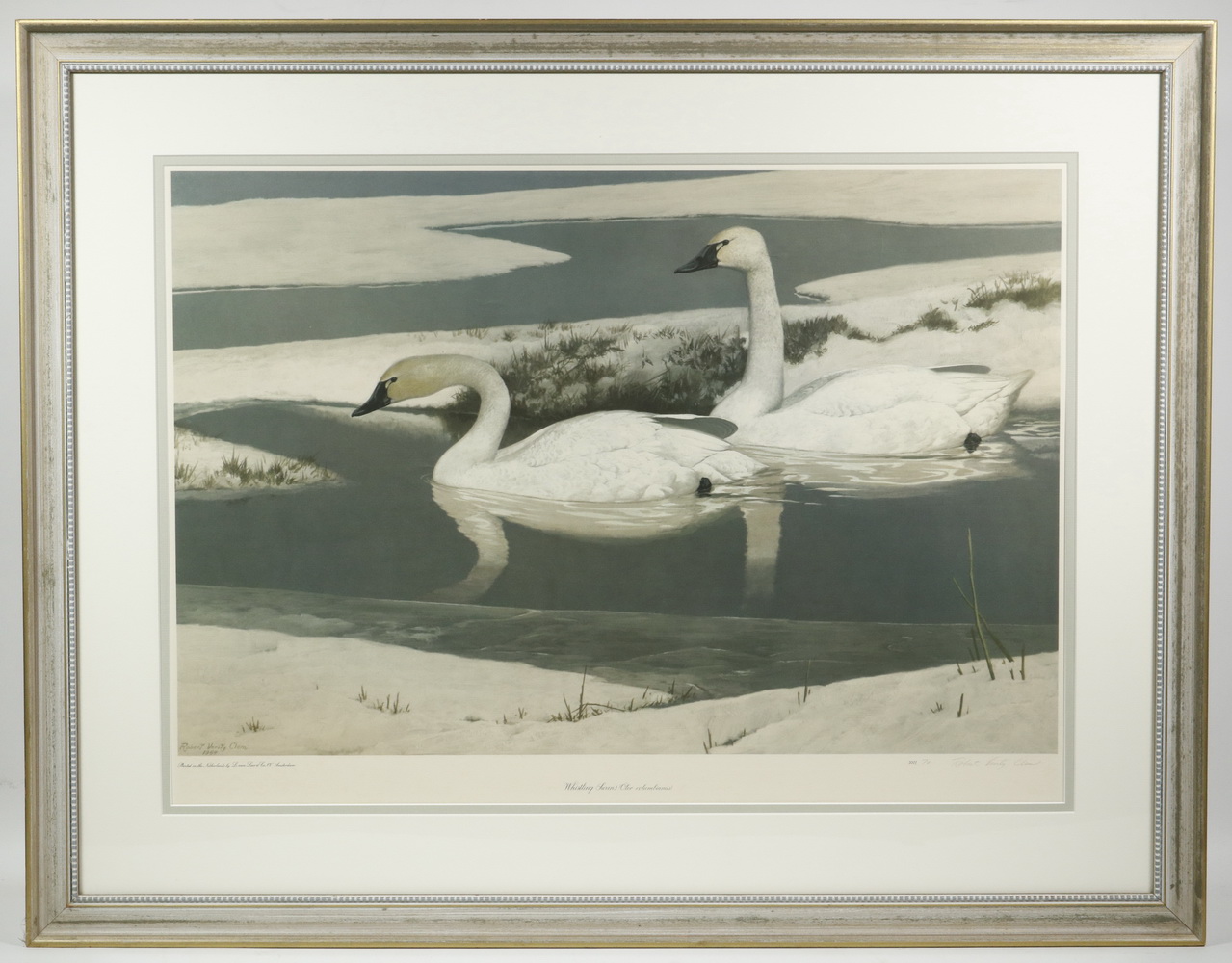 Appraisal: ROBERT VERITY CLEM MA CT - Whistling Swans Limited Edition