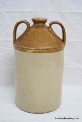 Appraisal: Antique - Gal Crock Pottery Water JugProduced in the early