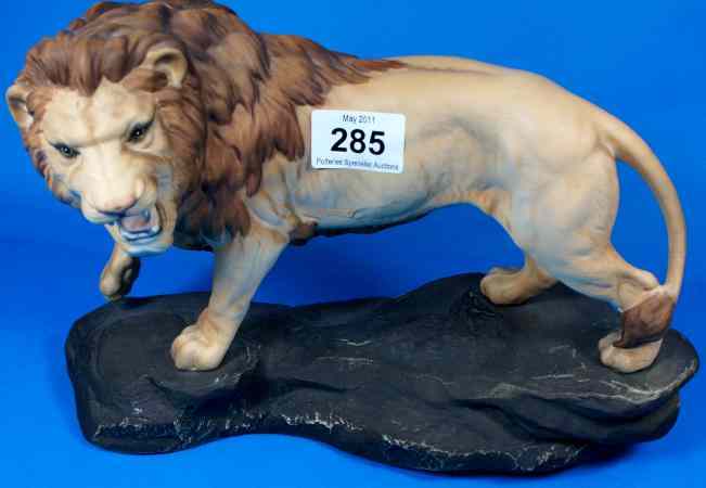 Appraisal: Beswick Lion on Rock Model A