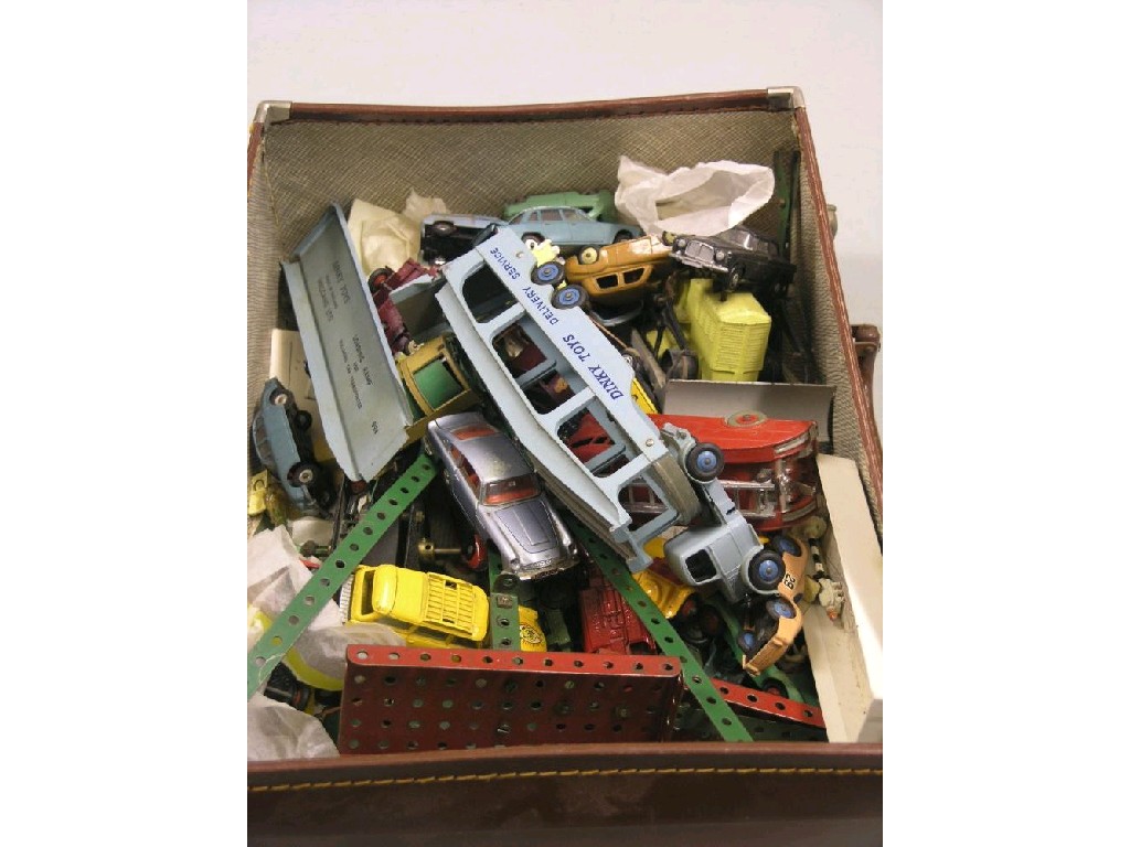 Appraisal: Dinky Toys a variety unboxed condition varies from poor -