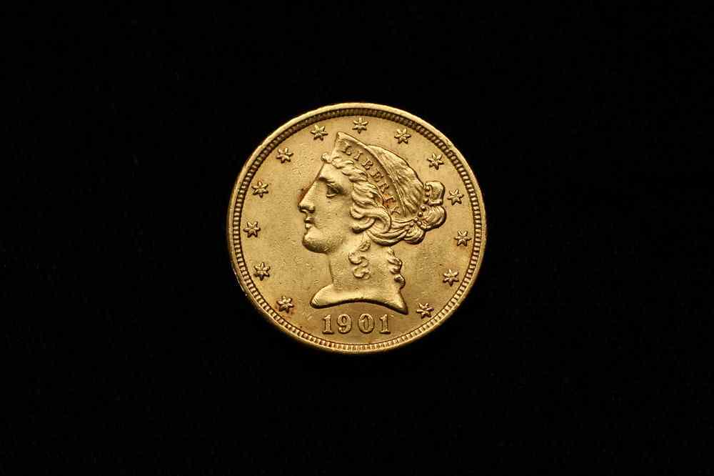 Appraisal: COIN - Liberty Head gold coin ungraded From a Rockland