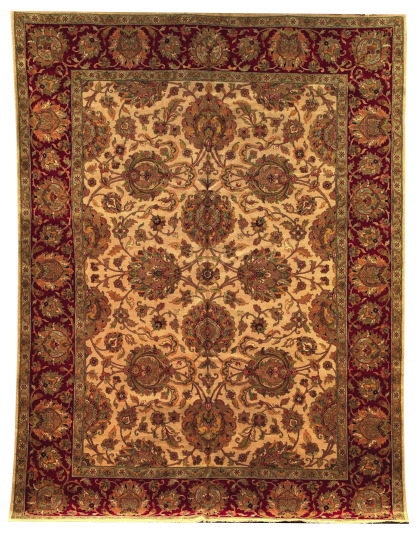 Appraisal: Agra Sultanabad Carpet ' x '