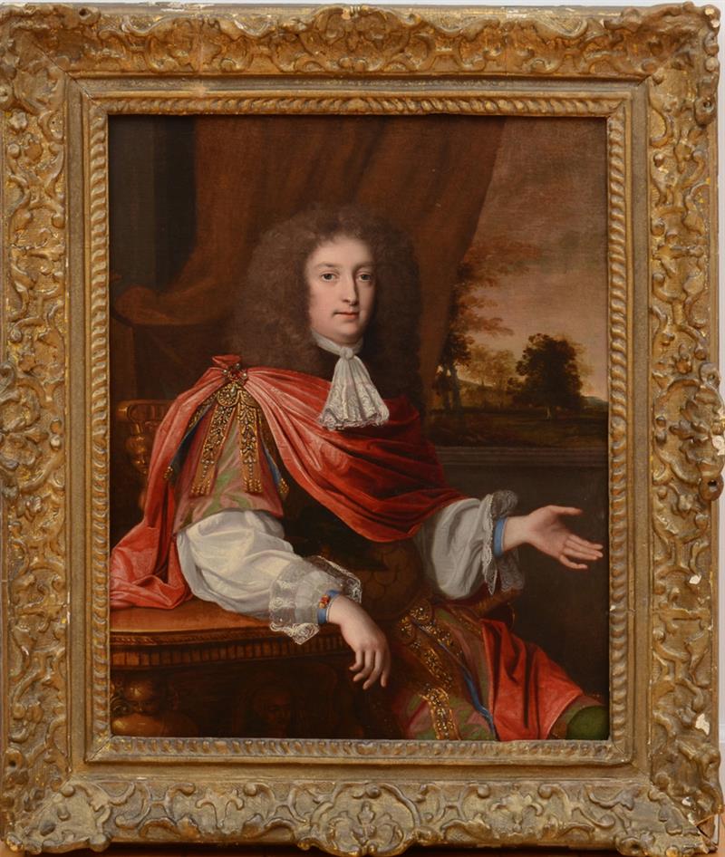 Appraisal: ATTRIBUTED TO MARIA VERELST - PORTRAIT OF DUKE OF MARLBOROUGH