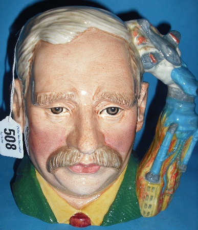 Appraisal: Royal Doulton Large Character Jug H G Wells D limited