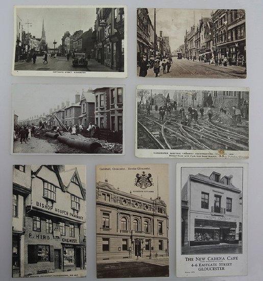 Appraisal: City of Gloucester An album of postcards approximately in total