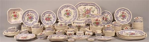 Appraisal: Spode Mayflower Pc China Dinner Service Copeland Spode England Mayflower