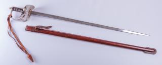 Appraisal: British George V Infantry Officer s Sword British pattern George