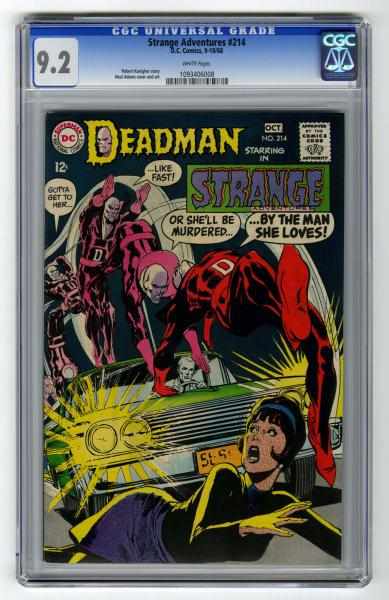 Appraisal: Strange Adventures CGC D C Comics Click for full description