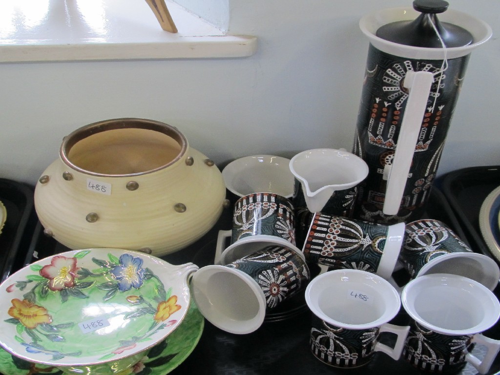 Appraisal: Portmerion 'Magic City' coffee set by Susan Williams Ellis two