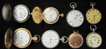 Appraisal: Eight gentleman's pocket watches th and th centuries