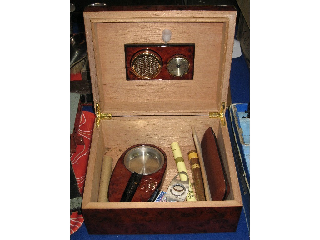 Appraisal: Burrwood humidor