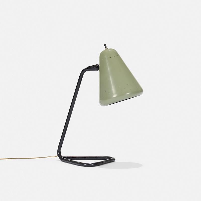 Appraisal: Kurt Versen attribution table lamp Kurt Versen attribution table lamp