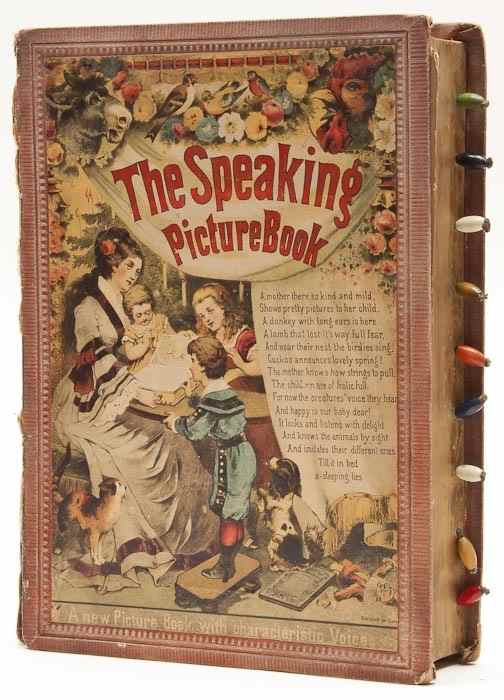 Appraisal: Speaking Picture Book The chromolithograph plates with string-pull tabs that