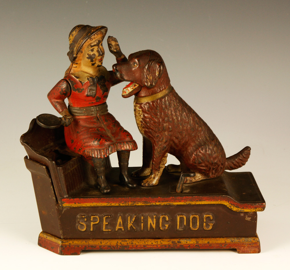 Appraisal: - Speaking Dog Mechanical Bank Speaking Dog mechanical bank probably