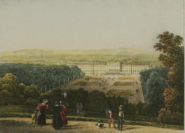 Appraisal: Unknown artist Das Schloss Schoenbrunn aquatint x cm