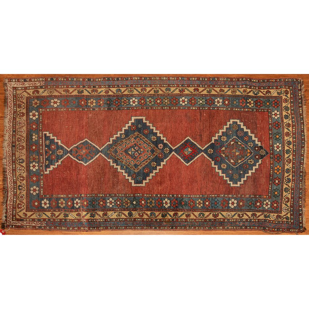 Appraisal: Antique Kazak Rug Caucasus x First quarter- th century hand-knotted