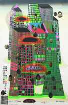 Appraisal: Friedensreich Hundertwasser Italian - Good Morning City - Bleeding town