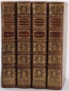 Appraisal: Ozanam Jacques Recreations Mathematiques et Physique Paris Jombert Four volumes