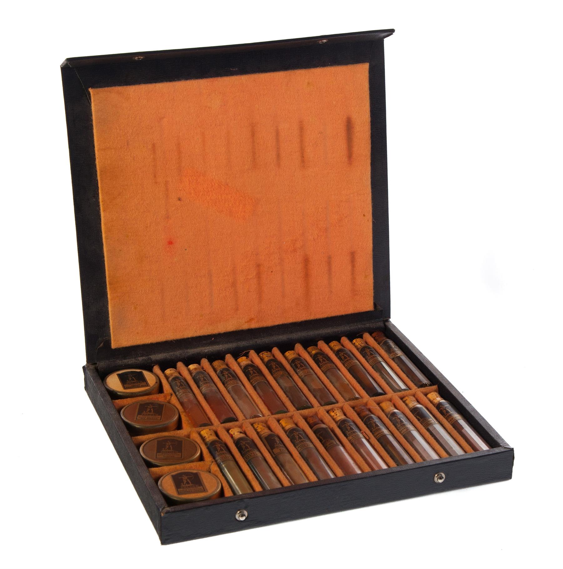 Appraisal: ARCHER OIL AND GREASE SALESMAN SAMPLE SET American ca Complete