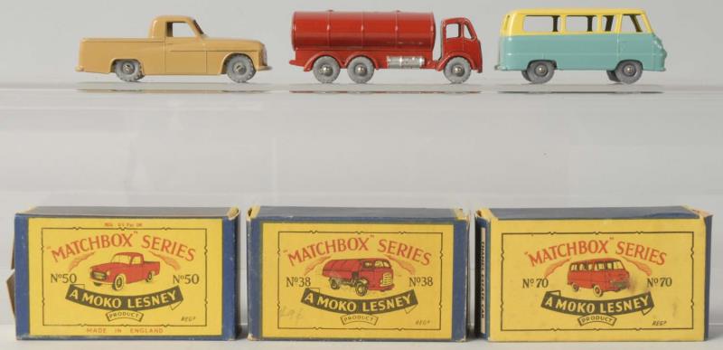 Appraisal: Lot of Diecast Matchbox Vehicle Toys Circa s to s