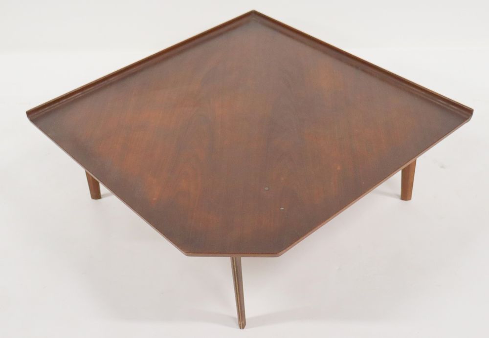 Appraisal: MIDCENTURY Finn Juhl Teak Coffee Table By John Stuart and